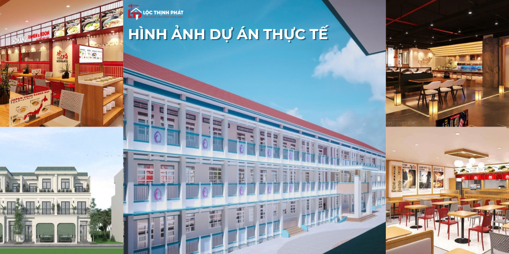 Dự án thực tế tại Lộc Thịnh Phát