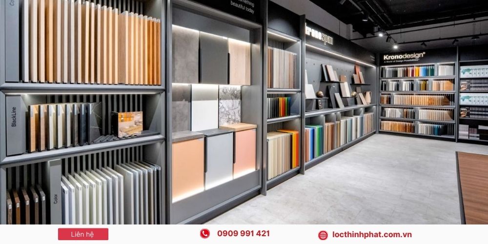 Showroom vật liệu nội thất