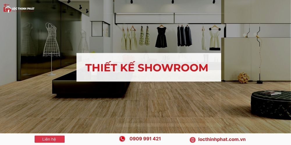 Dịch vụ thiết kế showroom chuyên nghiệp tại Lộc Thịnh Phát